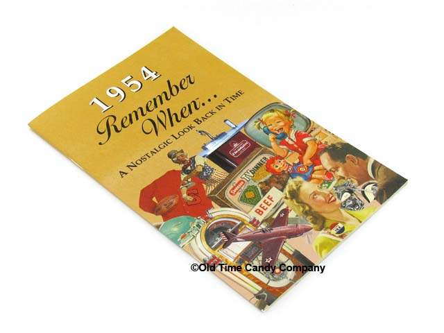 1954 Remember When Candy History Booklet 