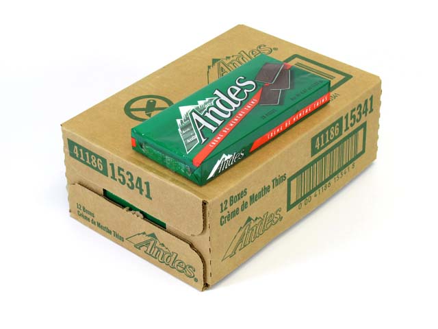 Andes Mints - 4.67 oz pkg -  Box of 12