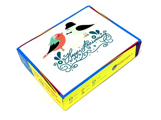 Anniversary Decade Gift Box - Anniversary Birdies