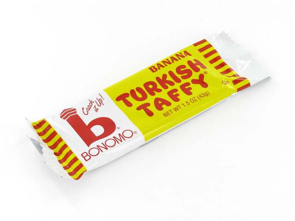 Bonomo's Turkish Taffy - 1.5 oz banana bar