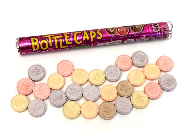 Bottle Caps - 1.77 oz roll with extras