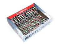 Hershey's Chocolate Mint Candy Canes - tray of 12