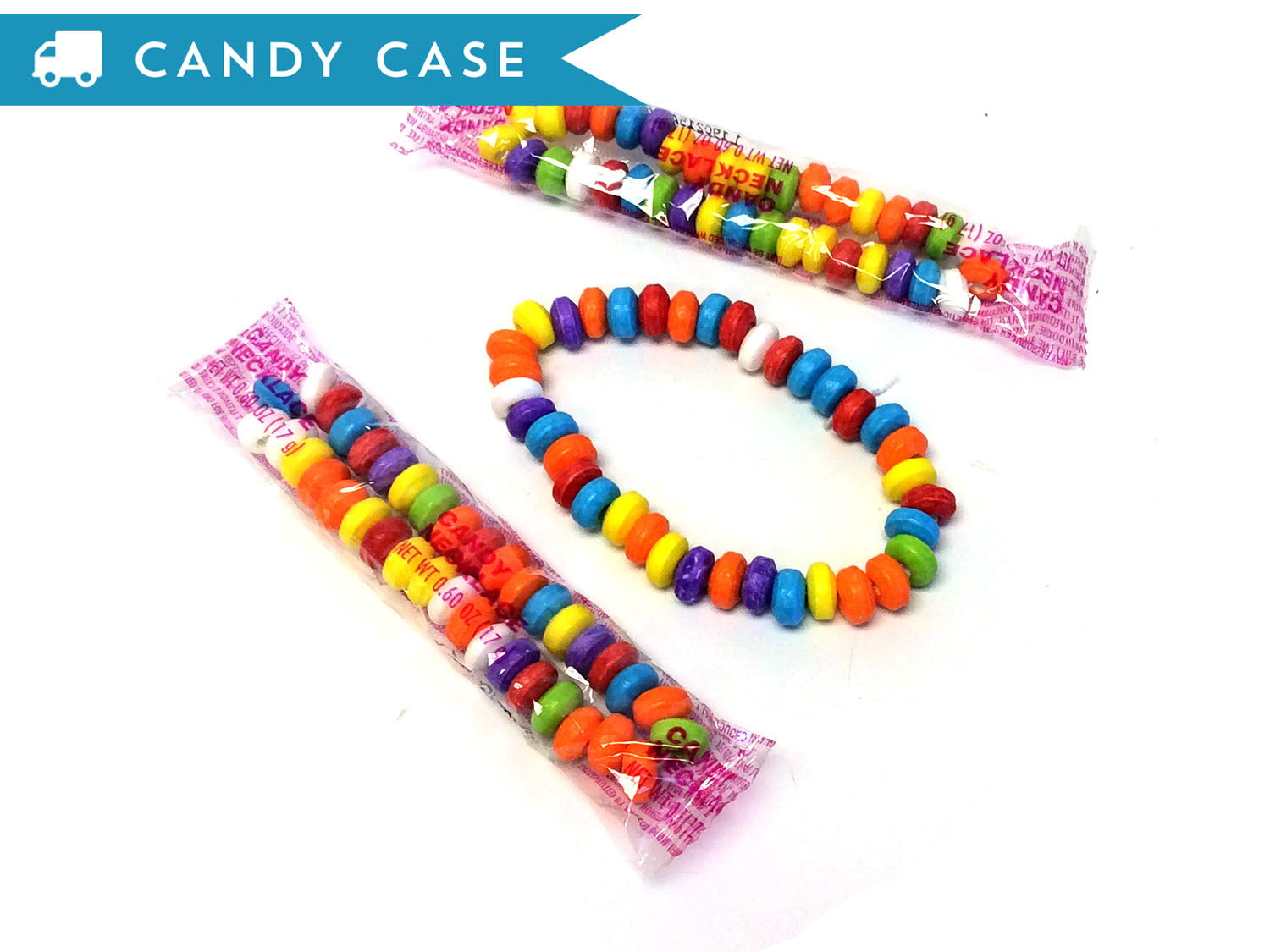 Candy Bracelets - Bulk 36 Count, Individually Wrapped - 2.5 Inch Candy –