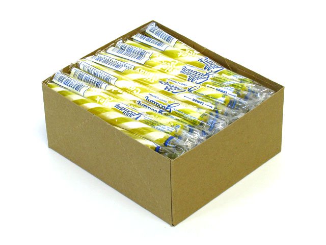 Stick Candy - lemon - Box of 80