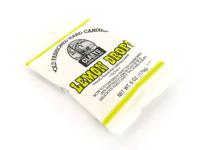 Candy Drops - lemon - 6 oz bag