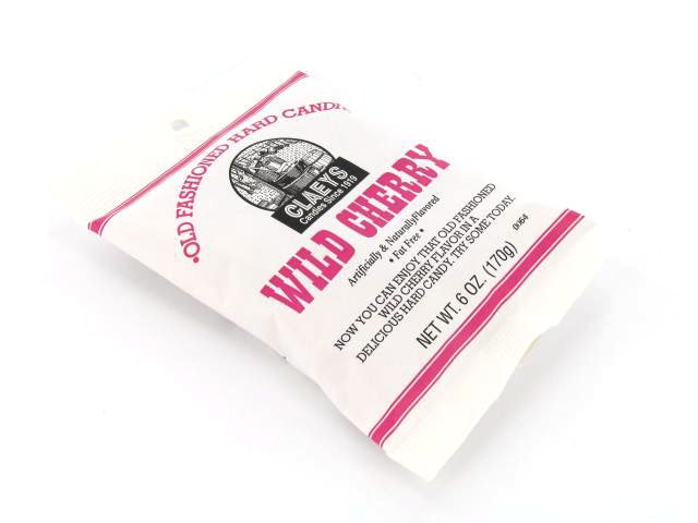Candy Drops - cherry - 6 oz bag