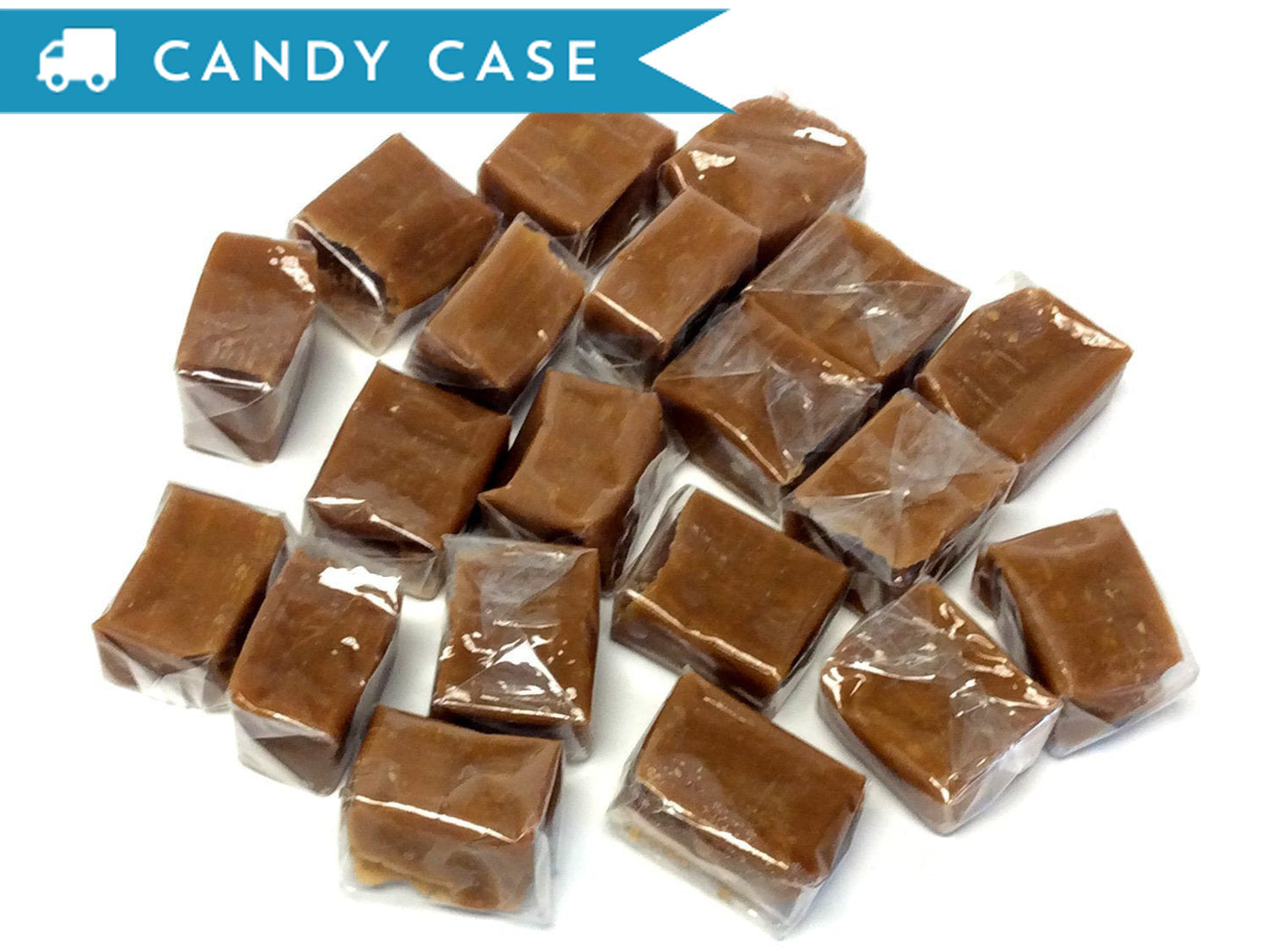 Caramel Cubes - bulk 25 lb case