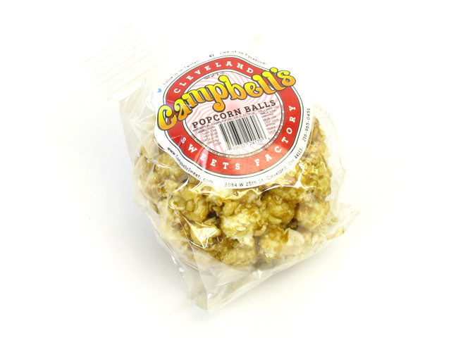 Popcorn Balls - caramel