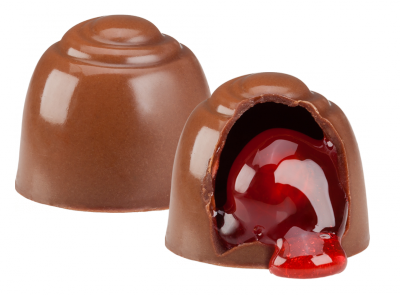 Cella's Milk Chocolate Covered Cherries - open