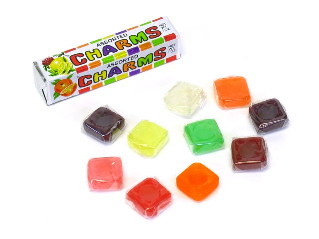 Charms Assorted Squares - 1 oz Roll