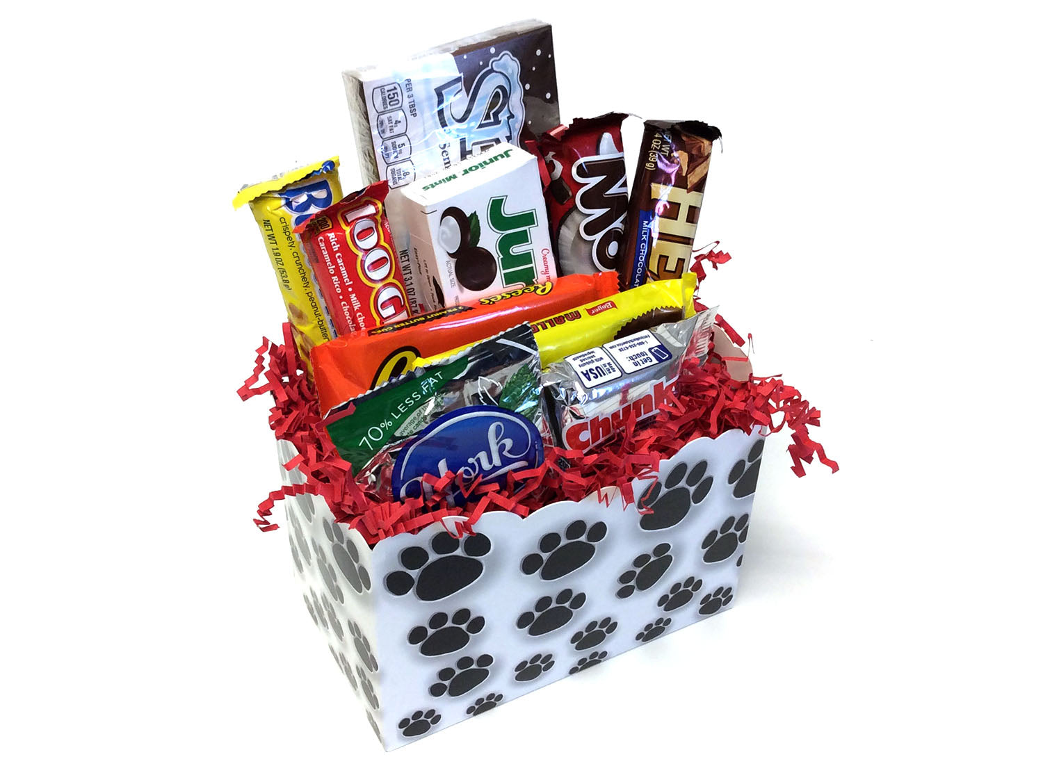Chocolate Lovers Gift Box - Paw Prints (unwrapped)