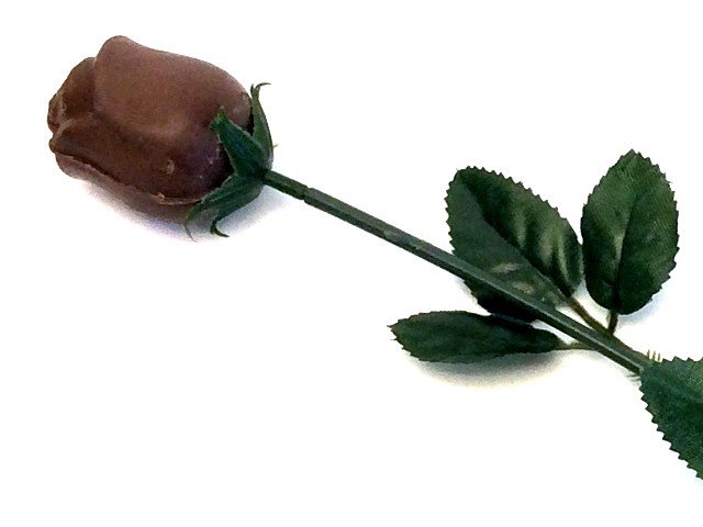 Chocolate Rose Unwrapped Foil