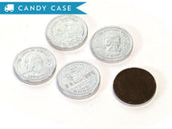 Chocolate Silver Coins - US Quarter - case