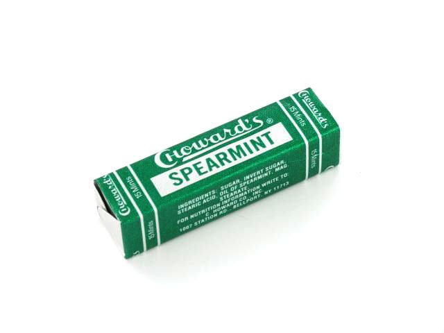 Choward's Spearmint Mints - roll