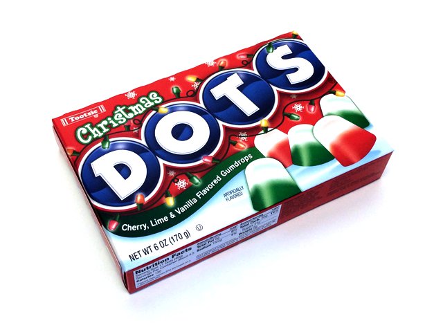 Dots Christmas - 6 oz theater box