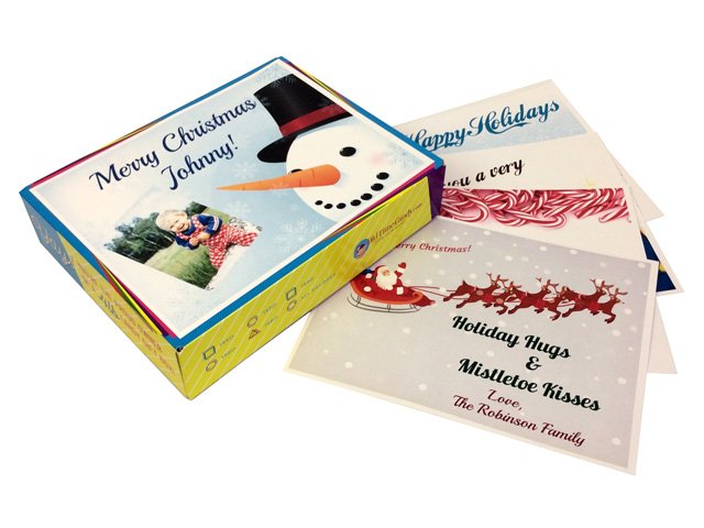 Personalized Christmas Candy Gift Boxes
