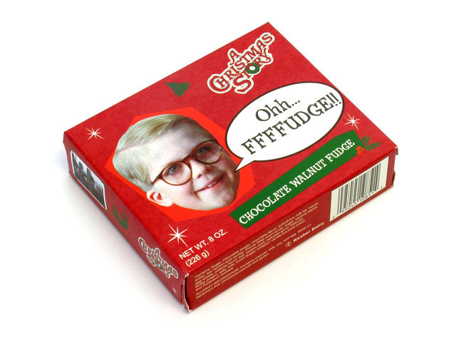 Christmas Story Fudge - 8 oz Chocolate Walnut
