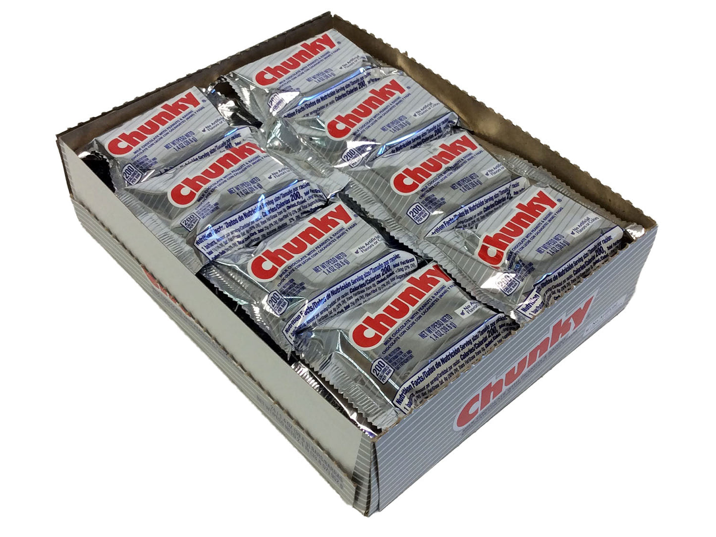 Chunky - 1.4 oz bar - box of 24 bars - opem
