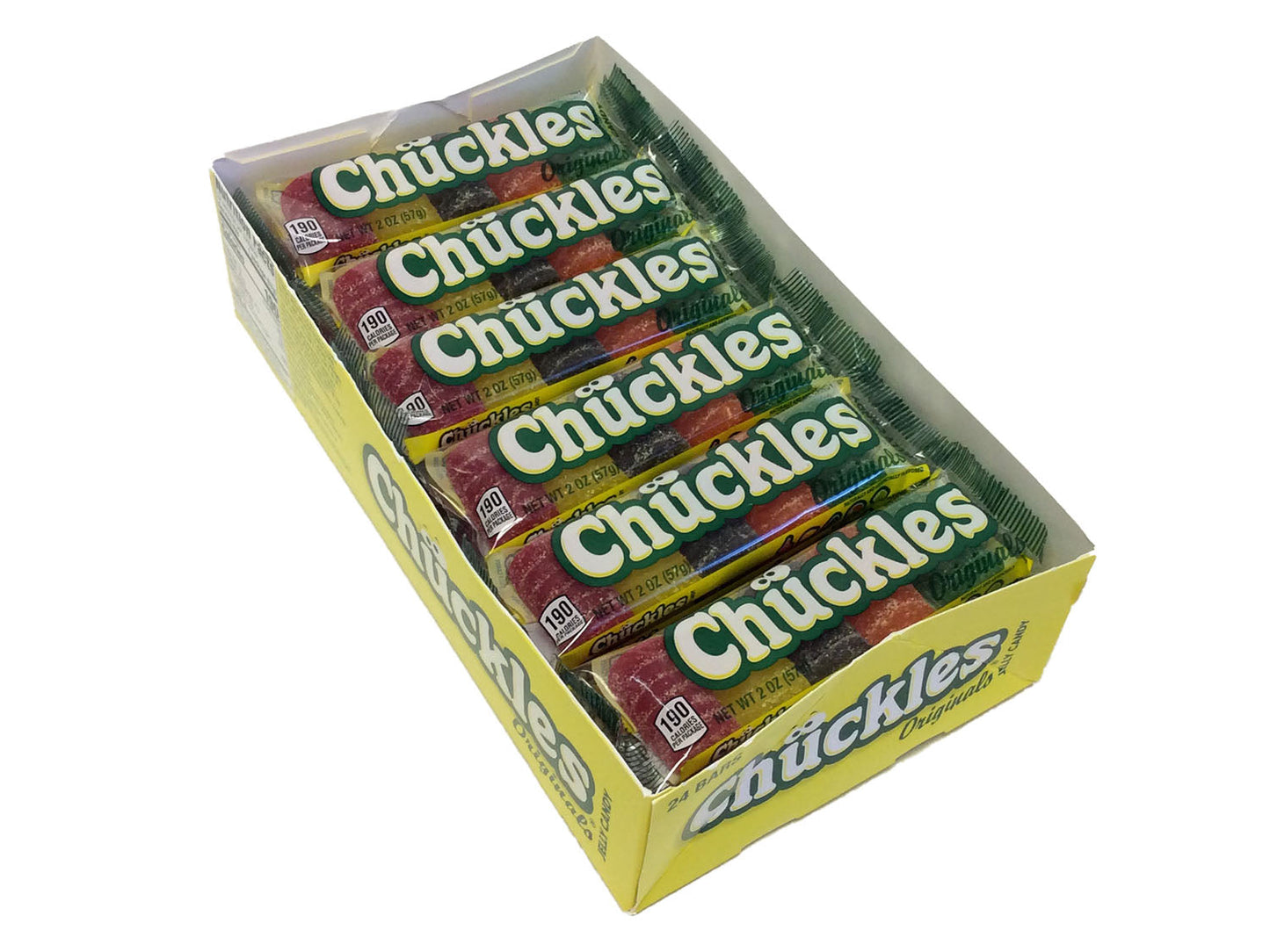 Chuckles - 2 oz pack - box of 24 - open