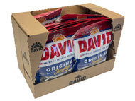David Sunflower Seeds - Original - 5.25 oz bag - box of 12 open