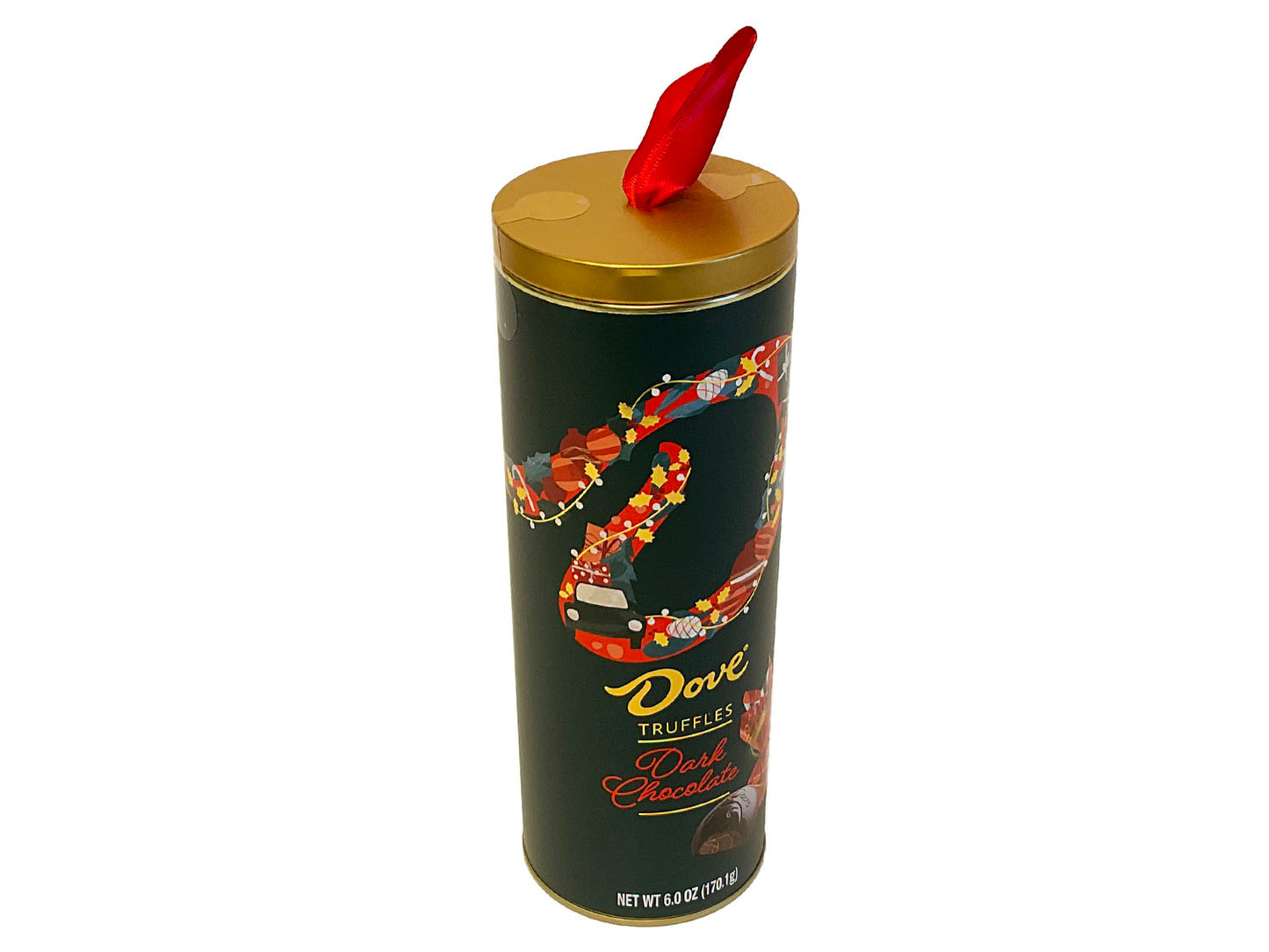Dove Dark Chocolate Truffle Gift Tube - 6 oz