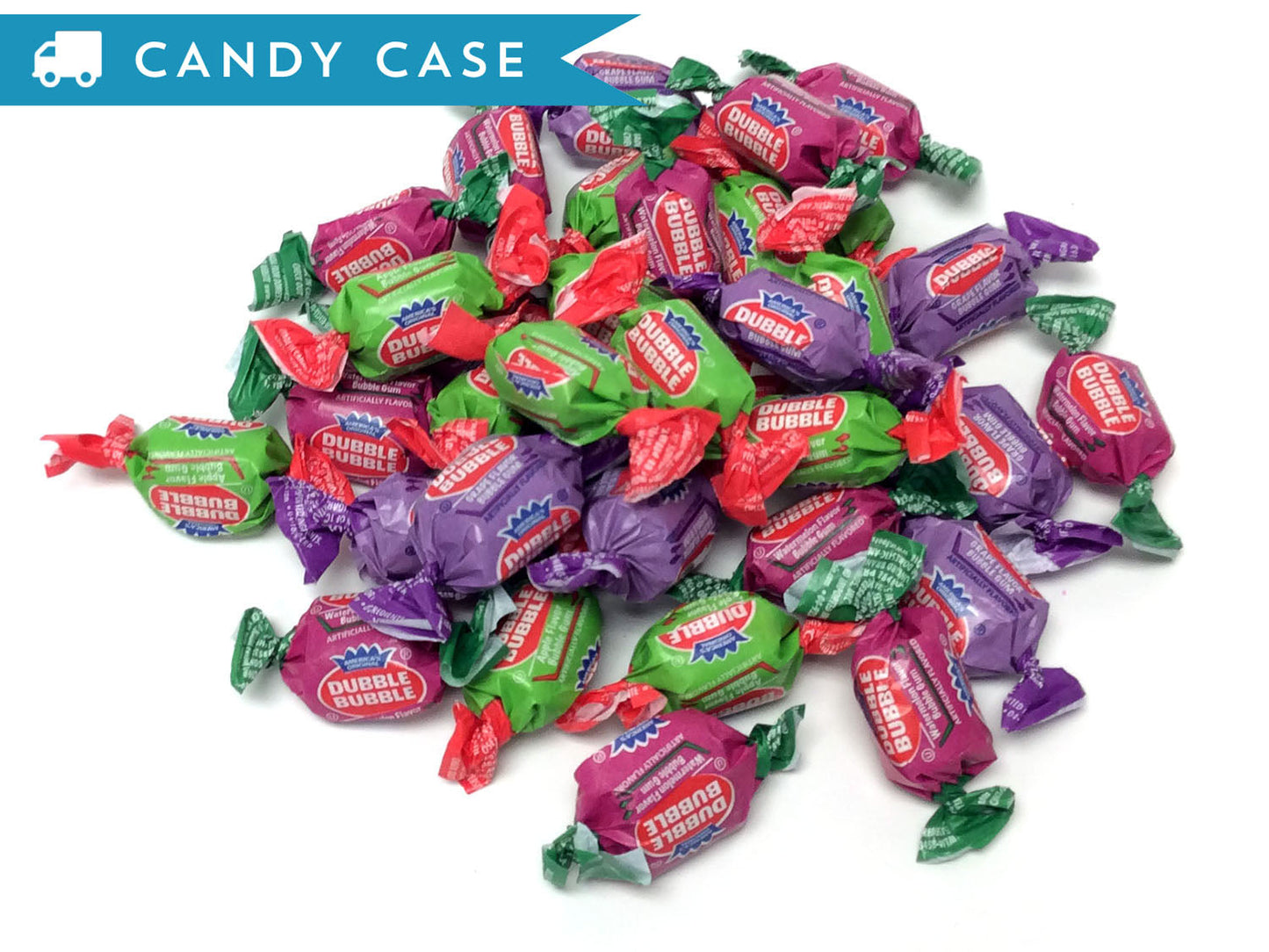 Dubble Bubble Gum - 3 Flavors - Bulk 25 lb case