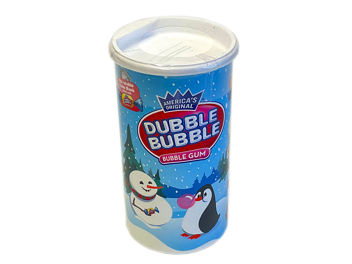 Dubble Bubble 4 oz Holiday Bank