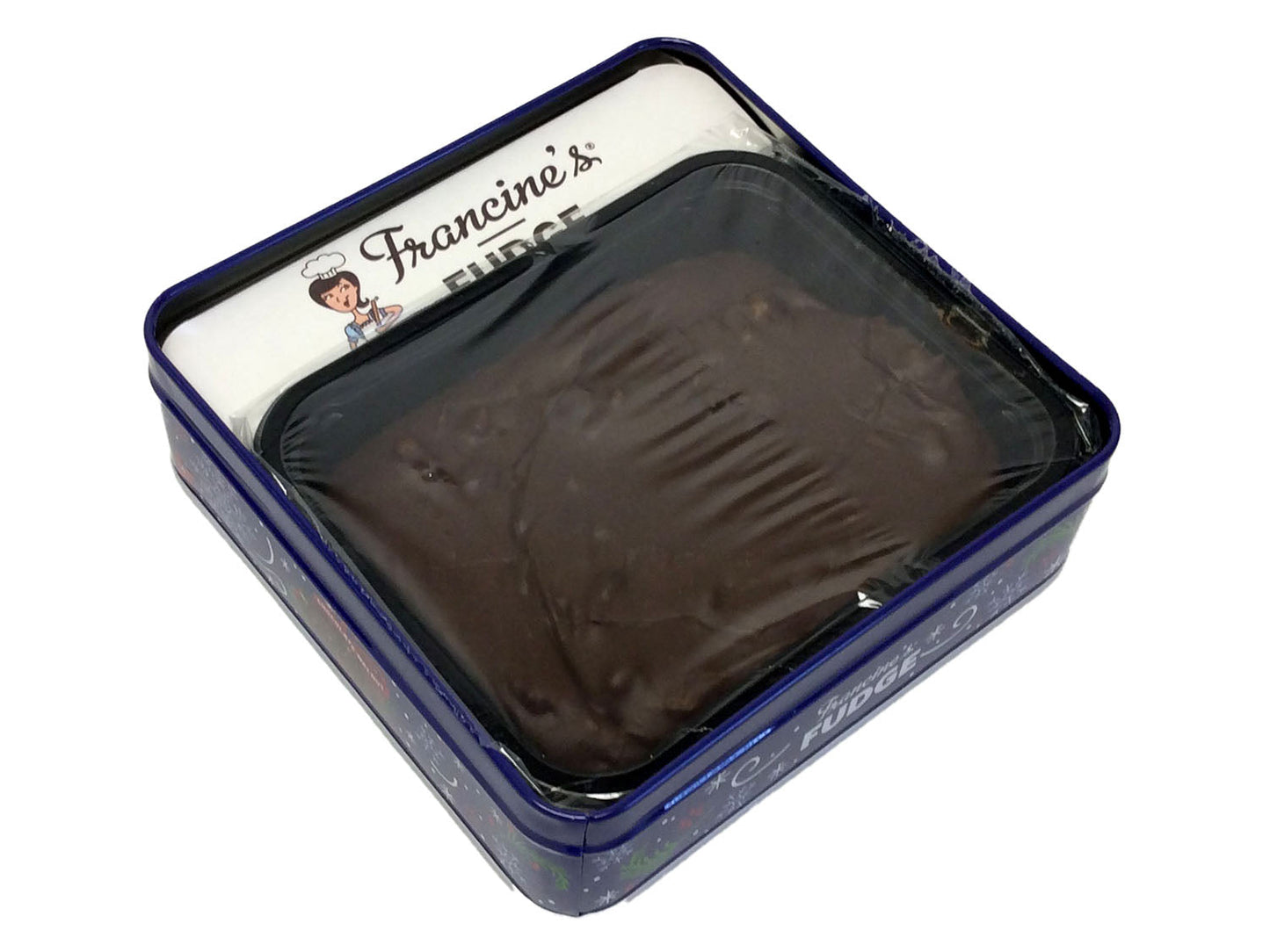 Francine's Fudge - Chocolate Walnut - 12 oz Tin