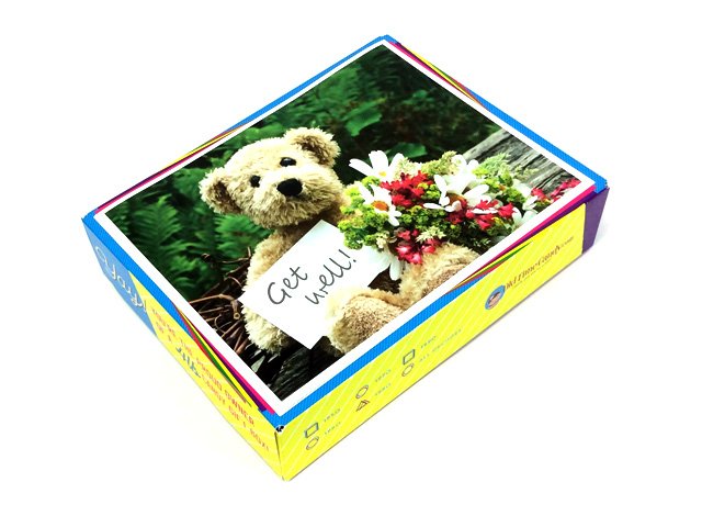 Get Well Soon Decade Gift Box - Teddy Bear