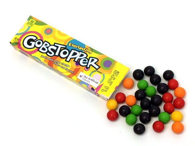 Gobstoppers - 1.77 oz box open