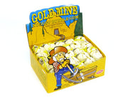 Gold Mine Bubble Gum - 2 oz bag - box of 24 - open