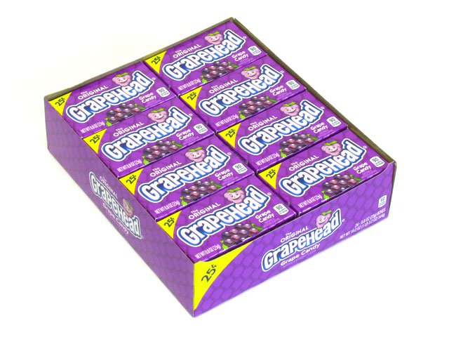 Grapeheads - 0.8 oz box - box of 24