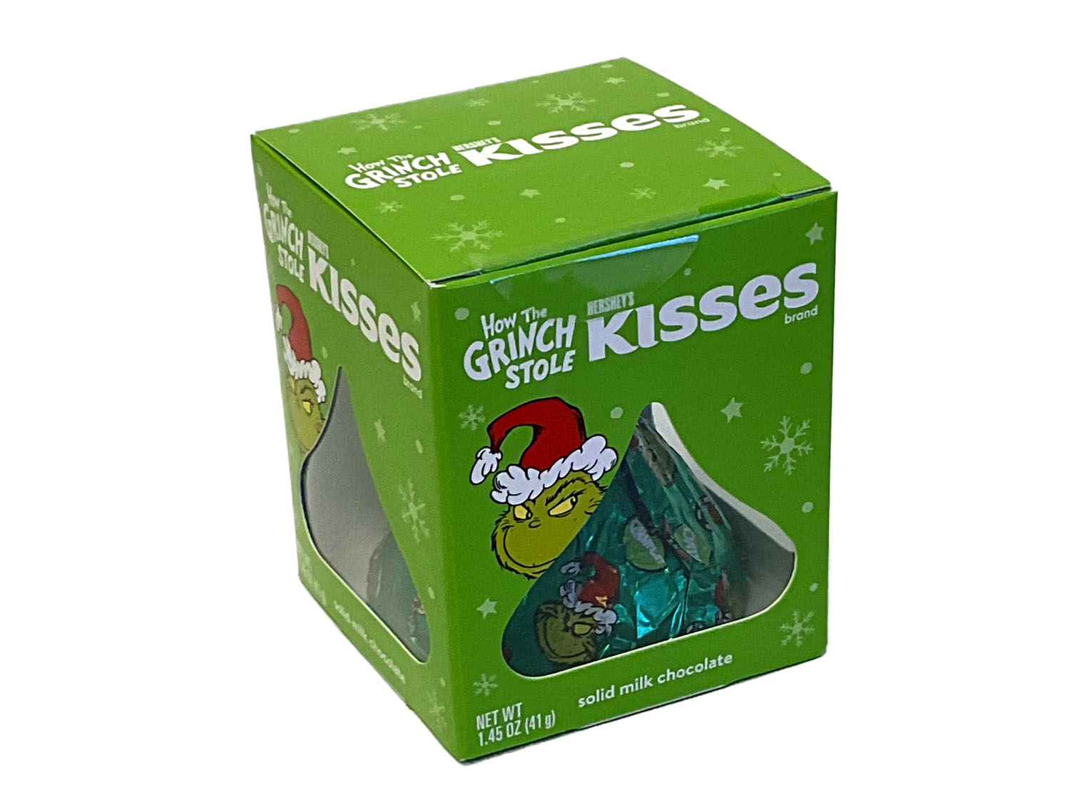 Giant Hershey Kiss - Grinch Foil - 1.45 oz