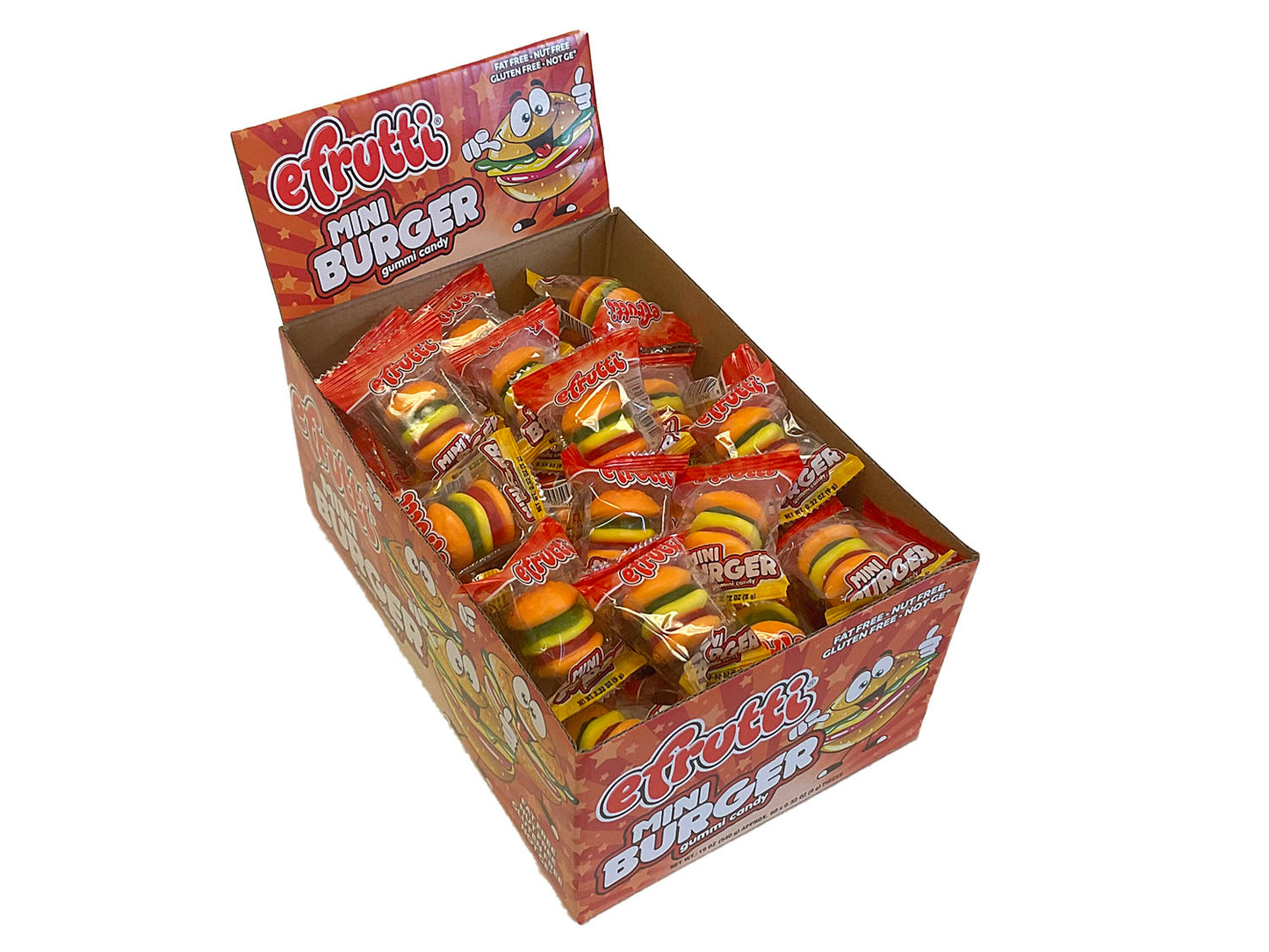 Gummi Mini Burger - box of 60