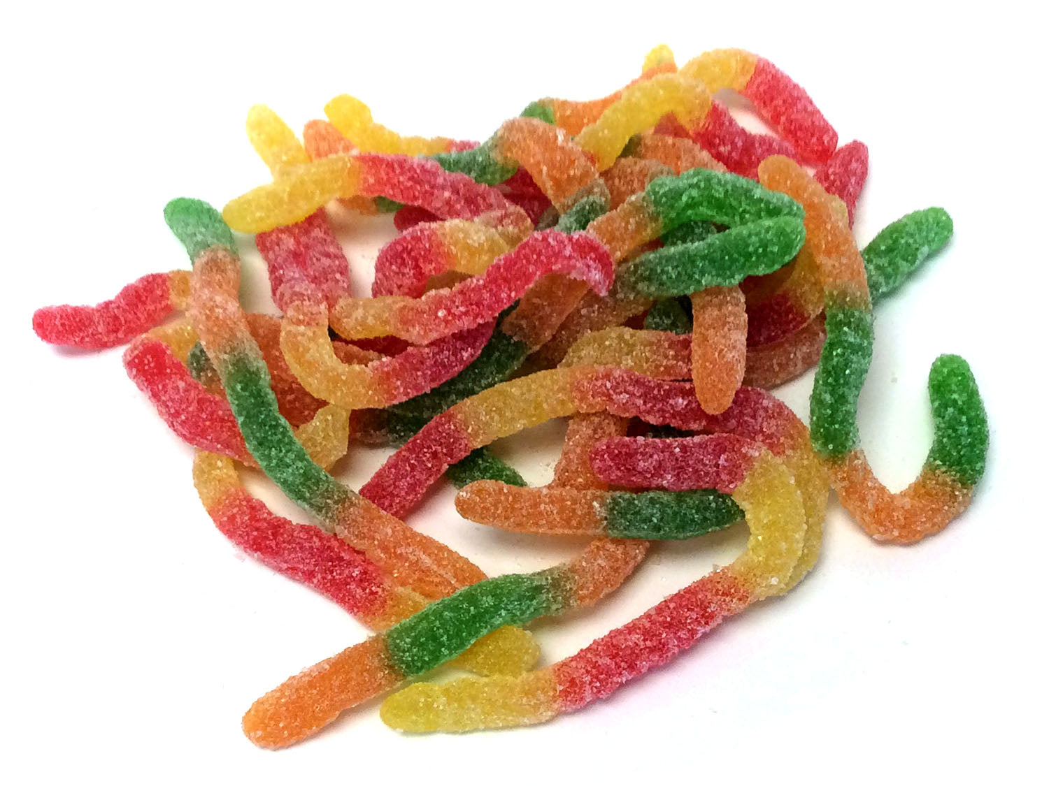 Gummi Sour Worms - Bulk 3 lb bag
