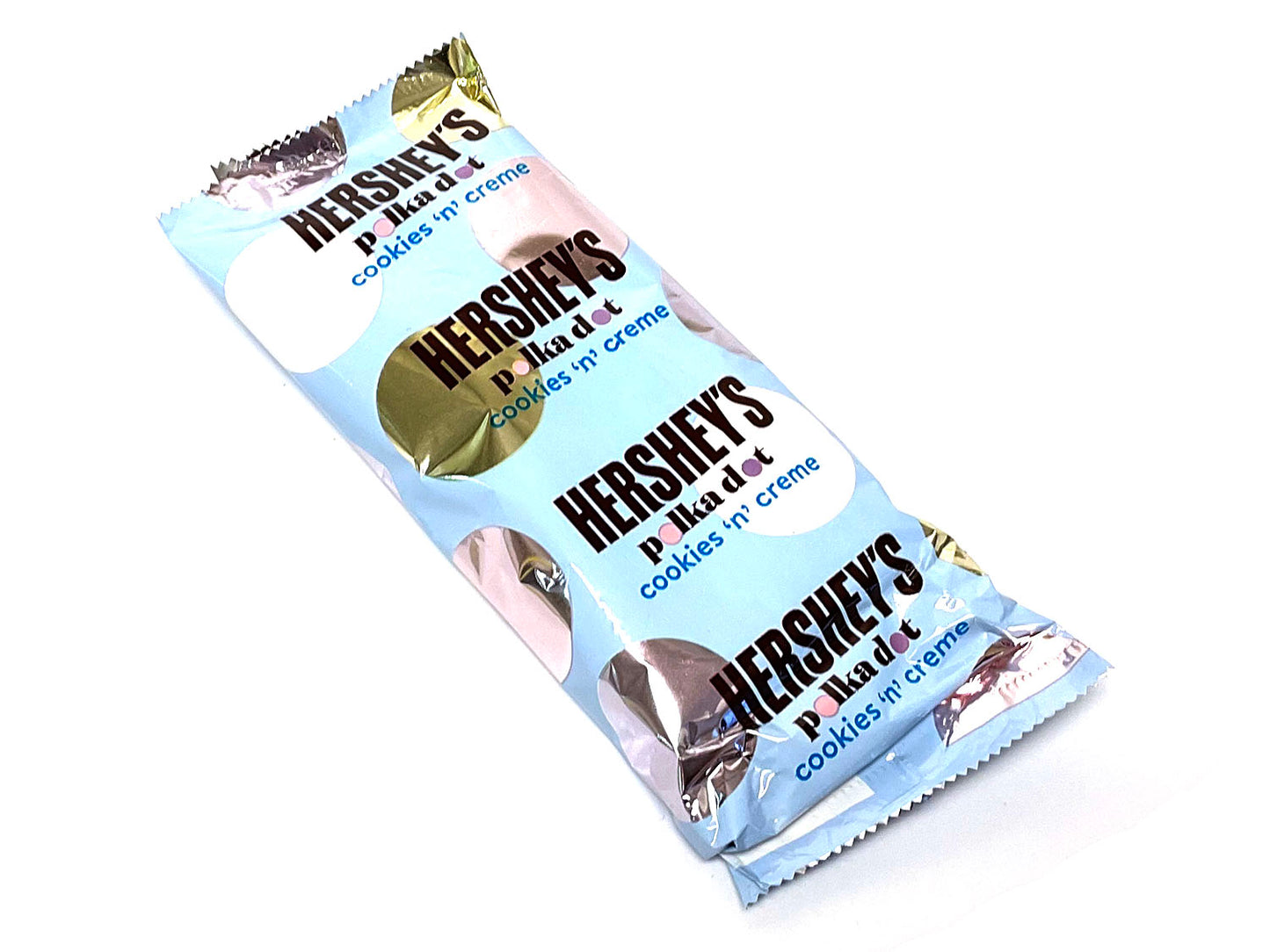 Hershey's Polka Dot Cookies-n-Creme Bunny - 4.25 oz - inside wrapper