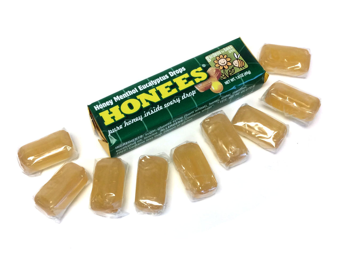Honees Menthol Drops - 1.6 oz pkg