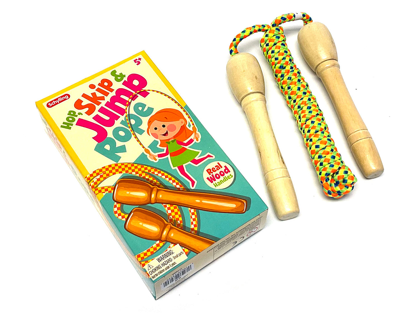 Vintage 80s SKIP-IT Ankle Jump Rope Toy w/Counter TIGER