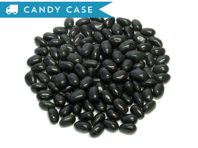 Jelly Beans - Licorice - bulk 30 lb case 
