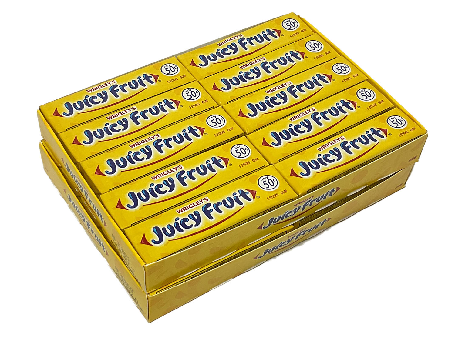 Juicy Fruit Gum - box of 40 packs