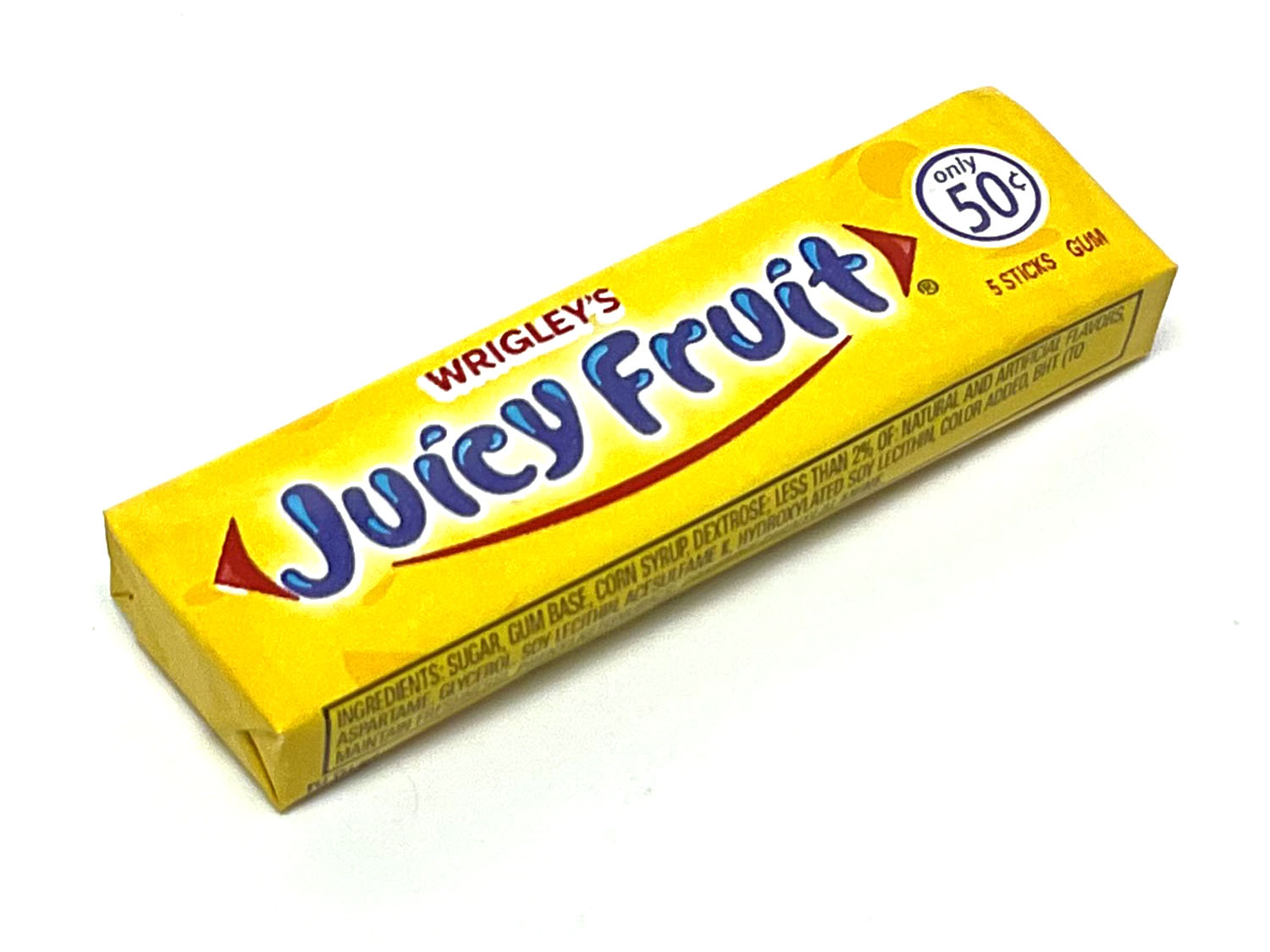 Juicy Fruit Gum - 5-stick pack