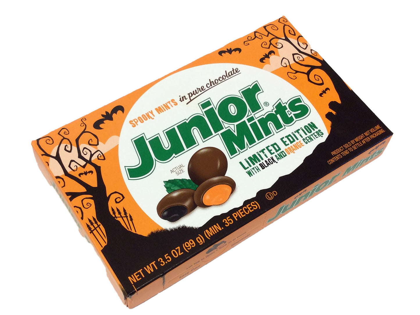 Junior Mints for Halloween - 3.5 oz theater box