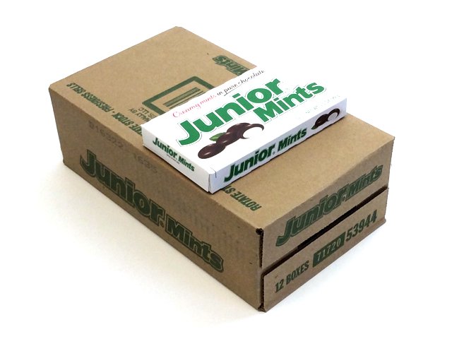 Junior Mints - 3.5 oz theater box - case of 12