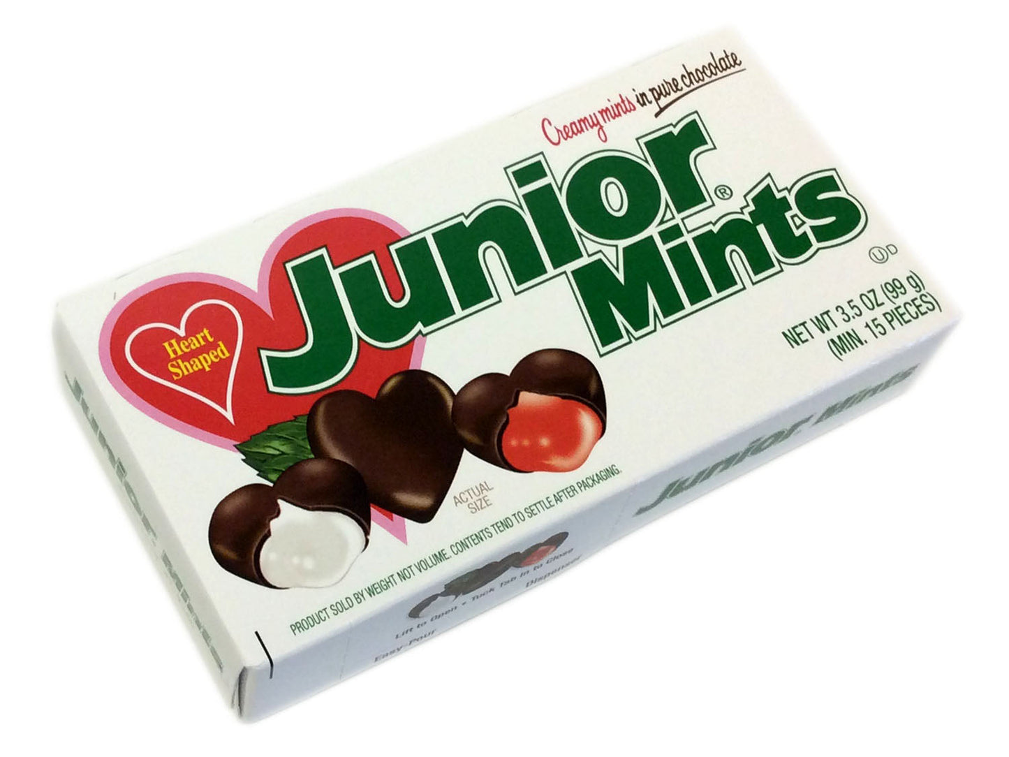 Junior Mints Hearts - 3.5 oz theater box