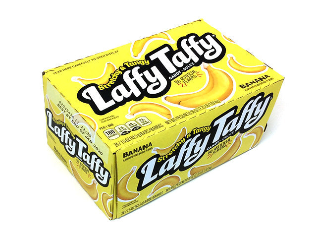Laffy Taffy 1.5 oz Banana Bar - box of 24