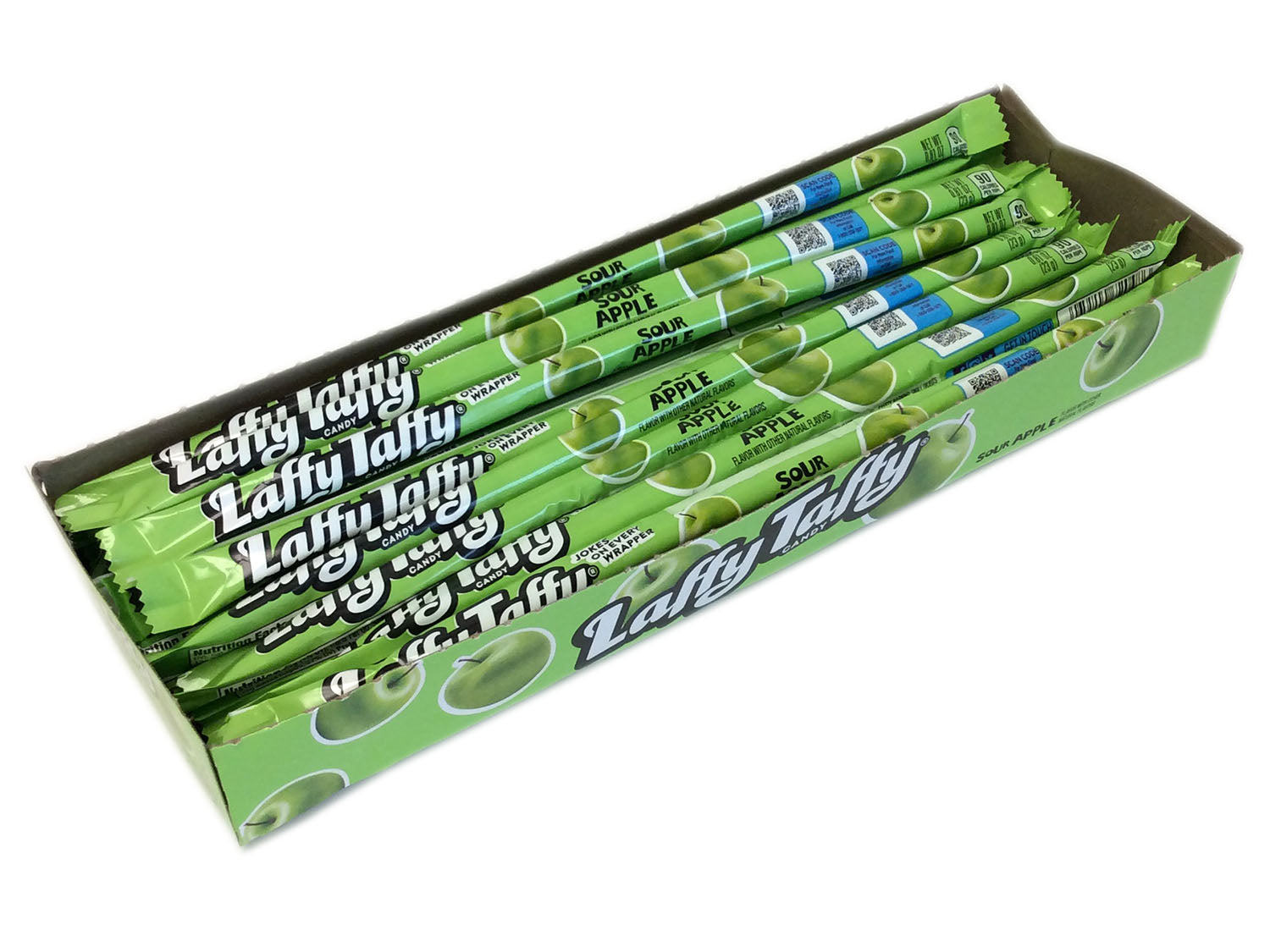 Laffy Taffy Rope - 0.81 oz Sour Apple - box of 24