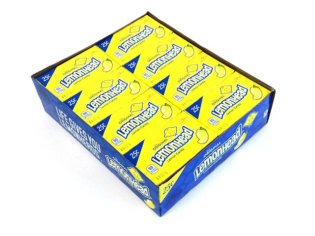 Lemonheads - 0.8 oz box - box of 24