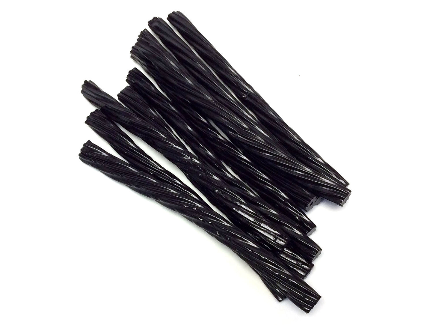 Jumbo Licorice Twists - black