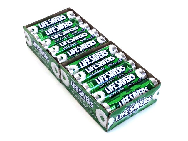 Life Savers - Wint-o-Green - box of 20 rolls