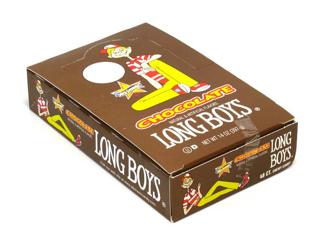 Long Boys - chocolate - box of 48